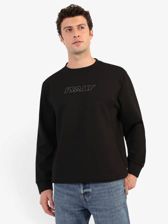 ML ETHAN 16ITL1403 6PR Erkek Siyah Sweatshirt - 102707717