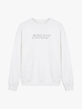 ML ETHAN 16ITL1403 6PR Erkek Beyaz Sweatshirt - 102707718