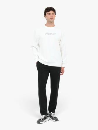 ML ETHAN 16ITL1403 6PR Erkek Beyaz Sweatshirt - 102707718