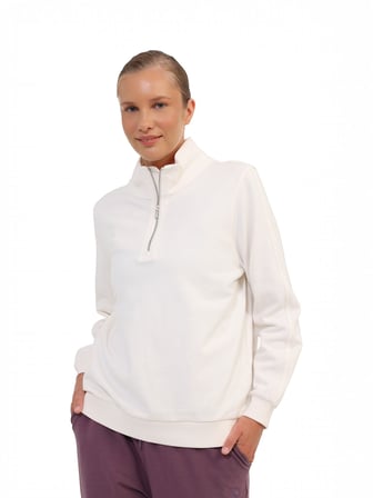 6W WL 16MAVA 6PR Kadın Bej Sweatshirt - 102707760