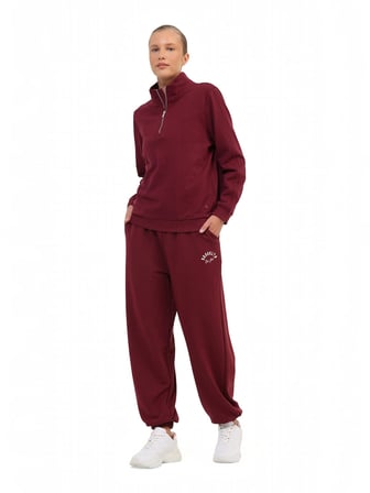 6W WL 16MAVA 6PR Kadın Kırmızı Sweatshirt - 102707761