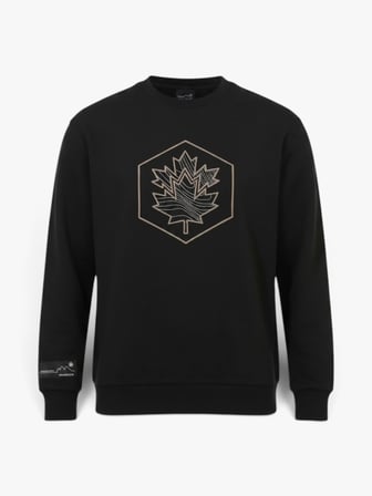 6W ML ARMAN 16NAT26-4 6PR Erkek Siyah Sweatshirt - 102708344