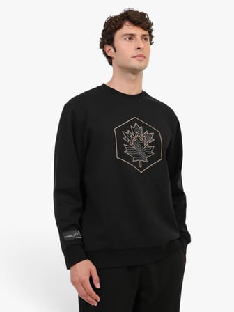 6W ML ARMAN 16NAT26-4 6PR Erkek Siyah Sweatshirt - 102708344