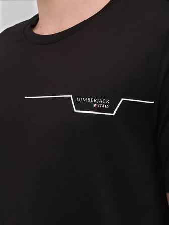 ML RENATO 11ITL1019 6PR Erkek Siyah T-Shirt - 102708541