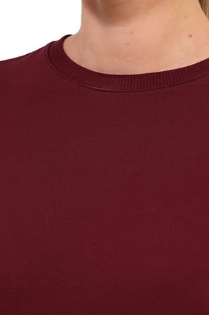 Lumberjack Wb 6Pr 16SN79 Kadın Bordo Sweatshirt 102710625