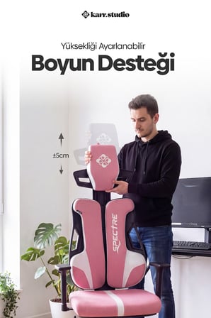 Spectre Oyuncu Koltuğu - Pembe