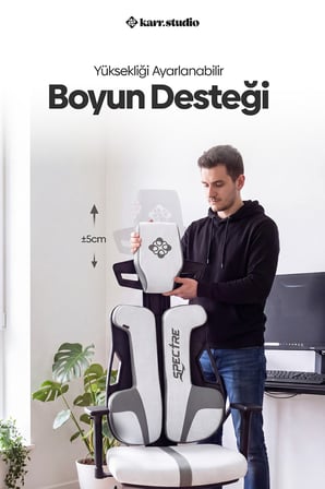 Spectre Oyuncu Koltuğu - Beyaz