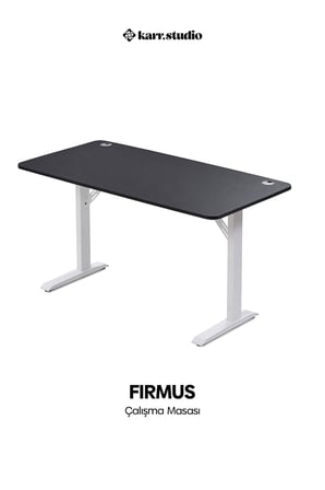 Firmus Dayanıklı Çalışma Masası - 160x80 - Siyah - B