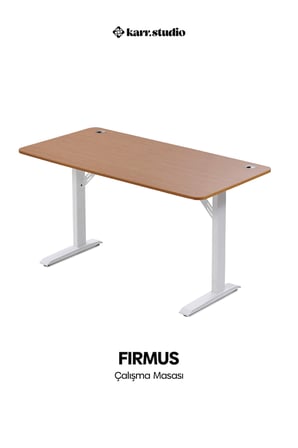 Firmus Dayanıklı Çalışma Masası - 160x80 - Bambu - B