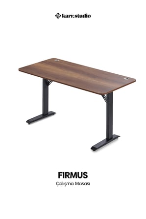 Firmus Dayanıklı Çalışma Masası - 120x60 - Barok - S