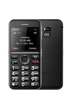 Welio WKEY T200 Kameralı Tuşlu Cep Telefonu