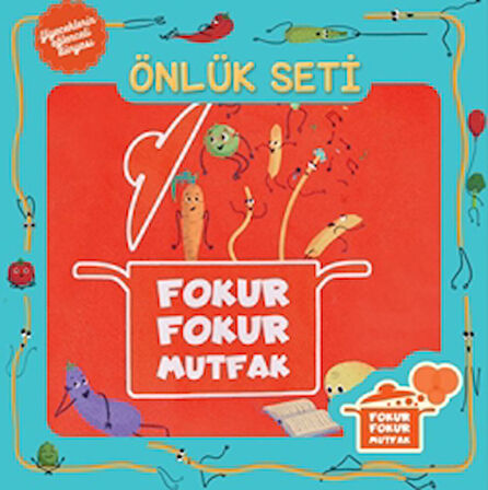 Fokur Fokur Mutfak Önlük Seti