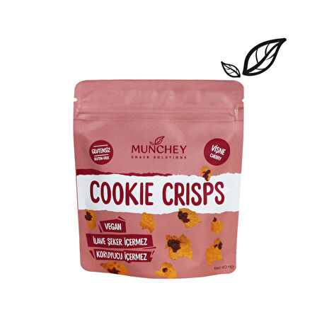 40gr Cookie Crisps Vişne 