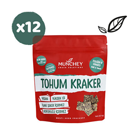 40gr 12'li Domates & Fesleğenli Tohum Kraker