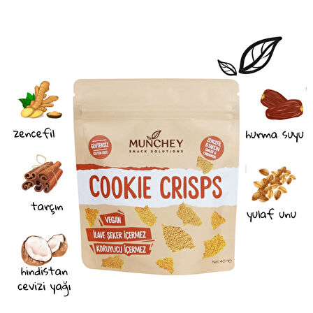 40gr 3'lü Cookie Crisps Tanışma Paketi