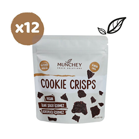 40gr 12'li Cookie Crisps Kakao