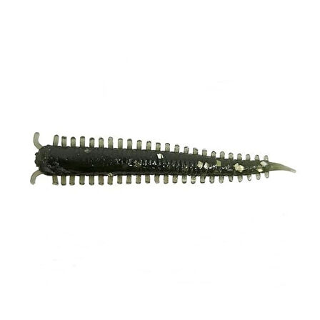 Kendo Zombie Worm Blueberry Scent CY029 Lrf Silikonu 4cm Dark Green