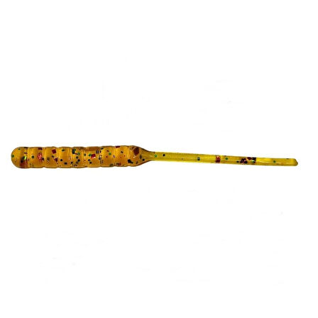 Kendo Arrow Worm Shrimp Scent CY400 Lrf Silikonu 5,5cm Caramel Yellow