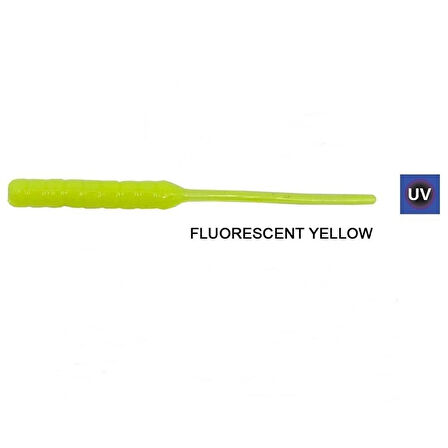 Kendo Arrow Worm Shrimp Scent CY400 Lrf Silikonu 5,5cm Fluorescent Yellow