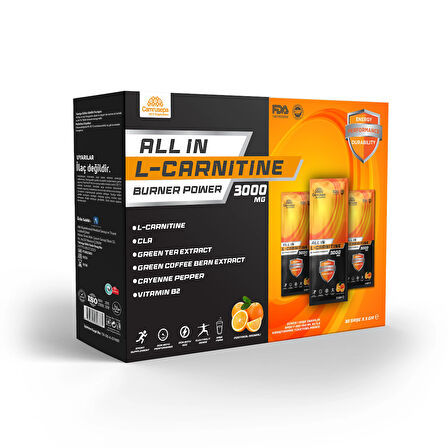 Camrusepa All In L-Carnitine Burner Power