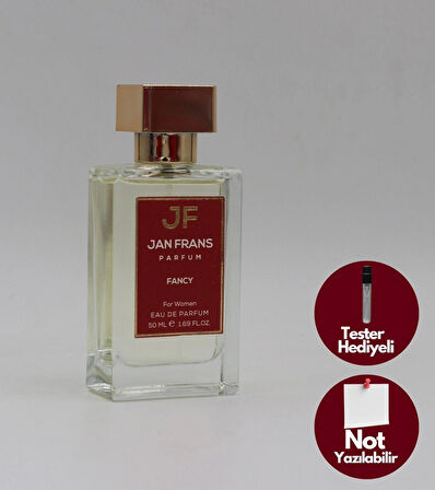 Fancy Vanilya Vanilyalı Fresh Kokulu 50ml Kalıcı Edp Kadın Parfüm