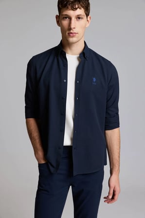 U.S. Polo Assn. Nova Erkek Gömlek 50329726-VR033