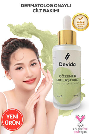 Devida Gözenek Sıkılaştırıcı Ve Aydınlatıcı Serum