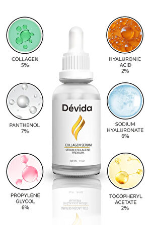 Devida Retinol Premium Yaşlanma Karşıtı Kırışık Önleyici Onarıcı A Vitamini Serum