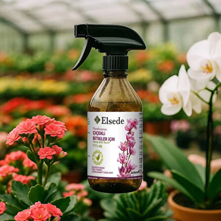 ELSEDE Floraessence Sprey Çiçekli Bitkiler Için Bitki Besini – Aminoasitli Ve Hızlı Etkili Içerik