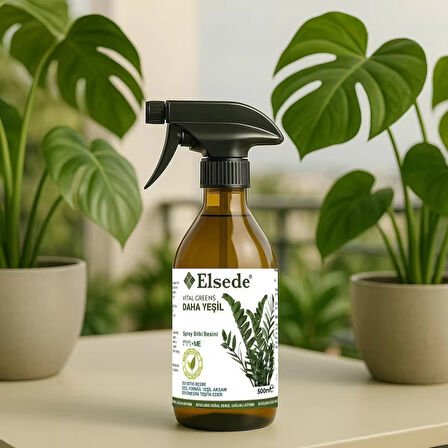 ELSEDE Vitalgreens Sprey - Daha Yeşil Bitkiler Için Aminoasitli Ve Hızlı Etkili Bitki Besini