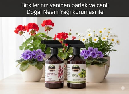 TARM Çiçek Açtıran ve Neem Yağı İkili Bakım Seti