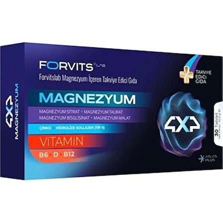 FORVITS LAB MAGNEZYUM 30 TABLET
