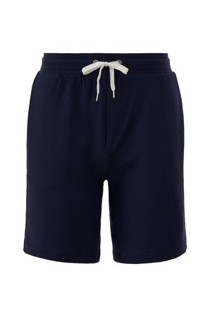 elemge Pamuklu Erkek Lacivert Casual Şort Yan Cep Bağcıklı Regular Fit Boru Paça Günlük Bermuda 2 Iplik