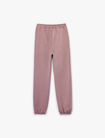 Nervür Detaylı Modal Karışımlı Basic Jogger Eşofman Altı 