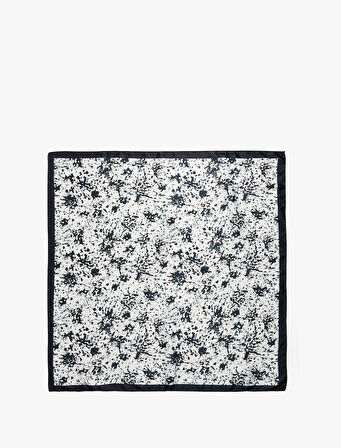 Soyut Desenli Kare Şal