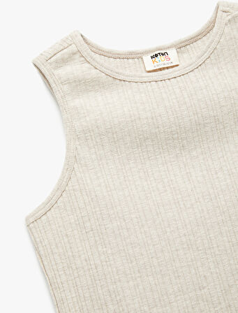 Kaşkorse Ribanalı Bisiklet Yaka Fitilli Atlet