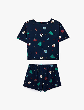 Yılbaşı Temalı 2'li Pijama Takımı