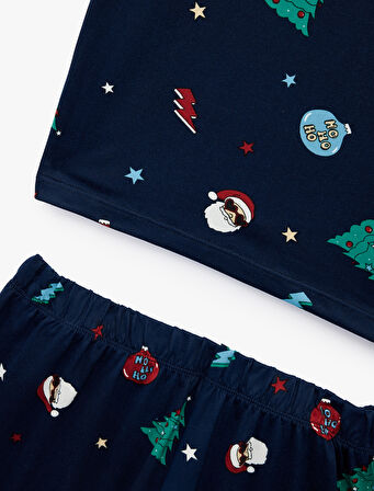 Yılbaşı Temalı 2'li Pijama Takımı