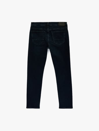 Pamuklu Normal Bel Slim Fit Jean Pantolon - Brad Jean