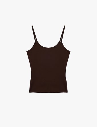 U Yaka Kolsuz Slim Fit Basic Atlet