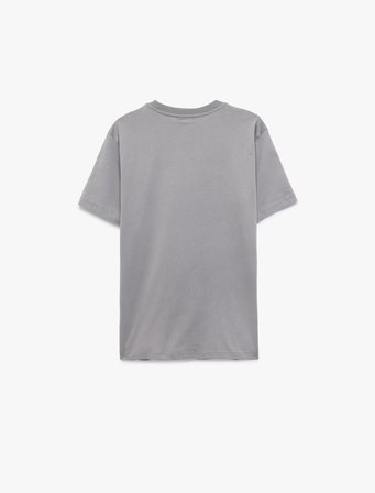 Regular Fit Kısa Kollu Bisiklet Yaka Basic Pamuklu Tişört