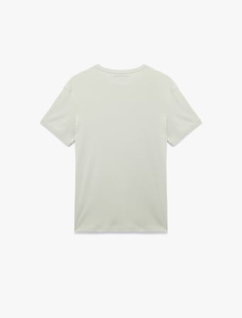 Kısa Kollu Bisiklet Yaka Pamuklu Slim Fit Tişört