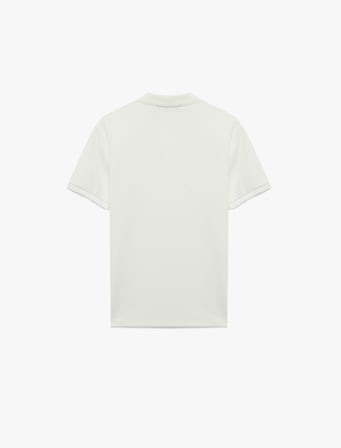 Kısa Kollu Düğmeli Polo Yaka Slim Fit Tişört
