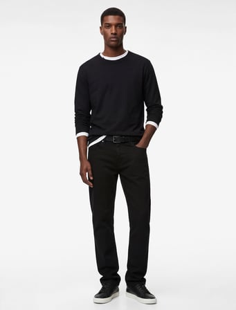 Normal Bel Pamuklu Straight Fit Jean Pantolon - Mark Jean