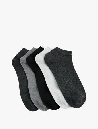5'li Basic Patik Çorap Seti