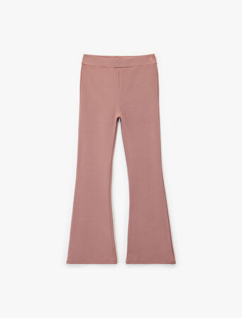 İspanyol Paça Dar Kalıp Kız Çocuk Pantolon