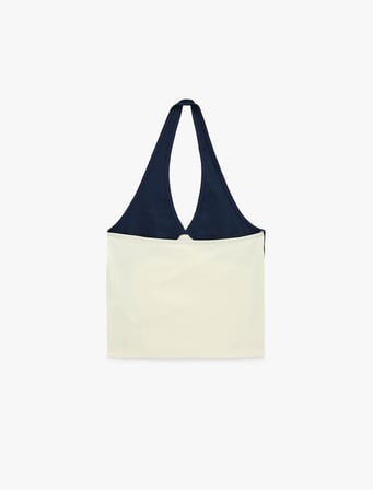 Slim Fit Baskılı Kolsuz Halter Yaka Atlet