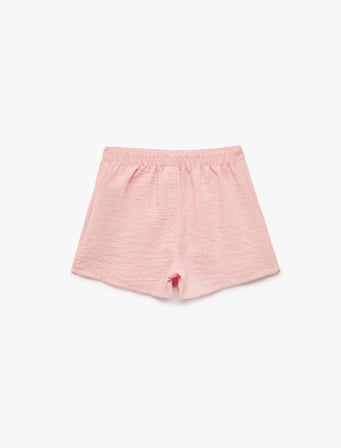 Beli Lastikli Basic Şort Etek
