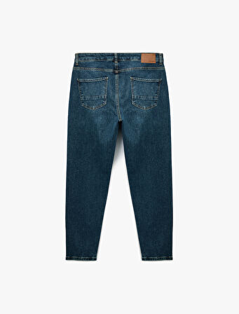 Pamuklu Normal Bel Tapered Fit Jean Pantolon - Joe Jean