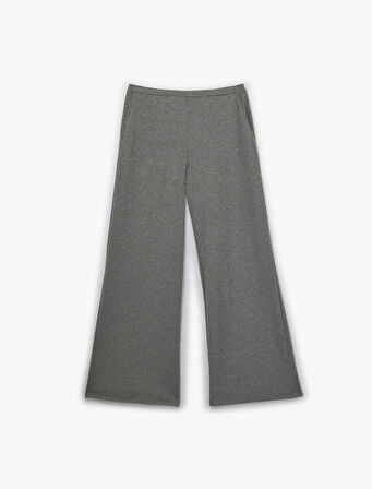 Cepli Viskon Karışımlı Basic Pijama Altı